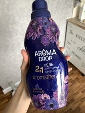 Гель для стирки Aroma Drop, 1 л, универсальный, Лаванда и ваниль 2в1 - фото 2 от пользователя