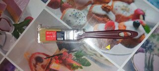 Кисть плоская, Bartex, Евро, 25 мм, 1 '', натуральная щетина, рукоятка пластик, 1118110 - фото 1 от пользователя