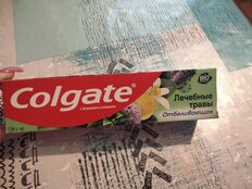 Зубная паста Colgate, Лечебные Травы Отбеливающая, 100 мл - фото 9 от пользователя