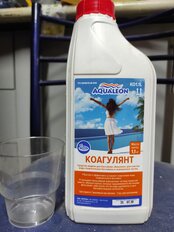 Коагулянт для осветления воды Aqualeon, KO1.1L, жидкое средство, 1.1 л - фото 1 от пользователя