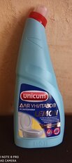 Средство для унитаза Unicum, Лимон, гель, 750 мл, 300438 - фото 9 от пользователя