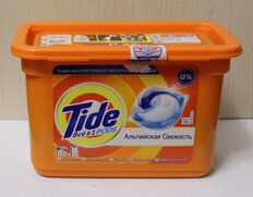 Капсулы для стирки Tide, Все в 1 Pods Альпийская свежесть, 15 шт, капсула 25.2 г - фото 5 от пользователя