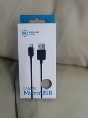 Кабель USB, Red Line, micro USB, 1 м, черный, УТ000002814 - фото 5 от пользователя