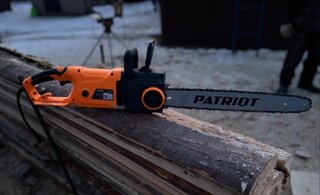 Пила цепная электрическая, Patriot, 2 л.с., 1500 Вт, длина шины 35 см, шаг цепи 3/8 дюйм, 52 звен, ESP 1614, 220301614 - фото 2 от пользователя