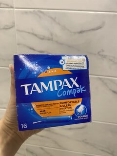 Тампоны Tampax, Super Plus, 16 шт, TM-83725527 - фото 1 от пользователя