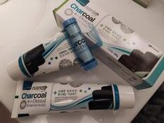 Зубная паста Hanil, Charcoal Dental с серебром и бамбуковым углем, 180 мл - фото 8 от пользователя