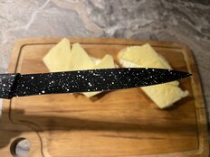 Нож кухонный Daniks, Карбон, универсальный, нержавеющая сталь, 12.5 см, рукоятка пластик, YW-A641-3-UT - фото 1 от пользователя