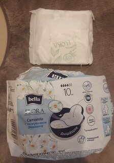 Прокладки женские Bella, Flora Camomile, 10 шт, с экстрактом ромашки, BE-012-RW10-099 - фото 7 от пользователя
