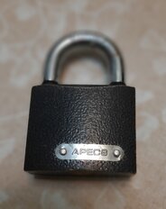 Замок навесной Apecs, PD-01-50, МВС-125, блистер, цилиндровый, 3 ключа - фото 8 от пользователя