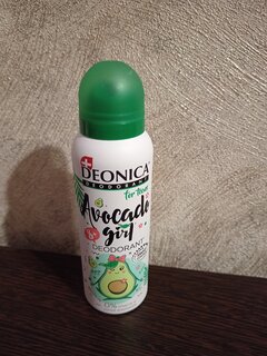 Дезодорант Deonica, For teens Avocado Girl, для девочек, спрей, 125 мл - фото 1 от пользователя