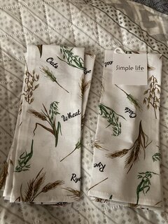 Полотенце кухонное 35х60 см, 100% хлопок, рогожка, Радушная хозяйка, Колоски, Россия, 2212 - фото 2 от пользователя