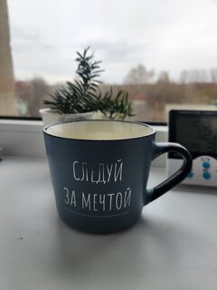 Кружка керамика, 440 мл, Мечты, Daniks, BR404/4658-1, в ассортименте - фото 2 от пользователя