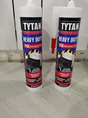 Клей Tytan, каучуковый, монтажный, бежевый, однокомпонентный, 310 мл, 62963, Heavy Duty - фото 1 от пользователя