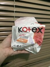 Прокладки женские Kotex, Ultra Dry&amp;Soft Normal, 10 шт, 4423 - фото 7 от пользователя