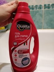 Гель для стирки Qualita, 1 л, для цветного белья - фото 1 от пользователя