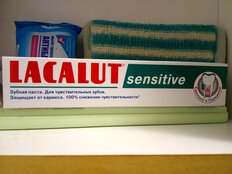 Зубная паста Lacalut, Sensitive, 75 мл - фото 3 от пользователя