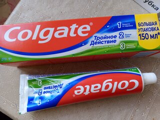 Зубная паста Colgate, Тройное действие, 150 мл - фото 4 от пользователя