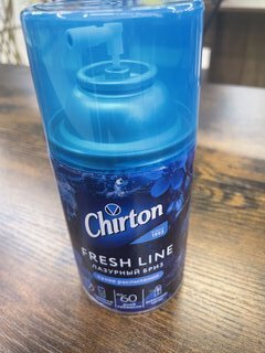 Освежитель воздуха Chirton, 250 мл, Fresh Line Лазурный Бриз, сменный, сухое распыление, 12,50 - фото 1 от пользователя