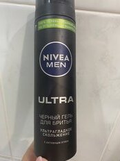 Гель для бритья, Nivea, Ultra, черный гель, 200 мл, 81789 - фото 5 от пользователя