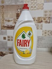 Средство для мытья посуды Fairy, Сочный лимон, 1350 мл - фото 8 от пользователя