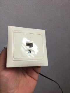 Розетка компьютерная скрытой установки, без заземления, кремовая, Ledard, RJ46, 6078685 - фото 4 от пользователя