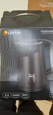 Чайник электрический Lofter, B04-2, черный, 2 л, 1500 Вт, скрытый нагревательный элемент, металл - фото 5 от пользователя