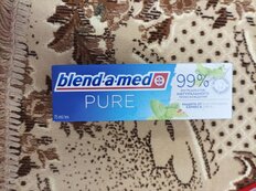 Зубная паста Blend-a-med, Pure Защита от кариеса, 75 мл - фото 8 от пользователя