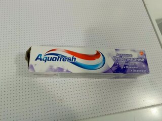 Зубная паста Aquafresh, Активное отбеливание, 100 мл - фото 7 от пользователя