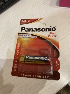 Батарейка Panasonic, АА (LR6, 15A), Pro Power, щелочная, 1.5 В, блистер, 2 шт, 7448 - фото 4 от пользователя