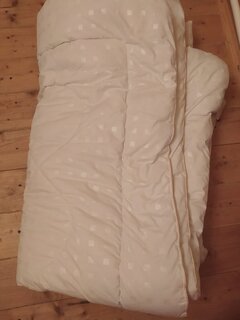 Одеяло 2-спальное, 172х205 см, Овечья шерсть, 250 г/м2, всесезонное, чехол 100% полиэстер, кант, Майская ночь - фото 2 от пользователя