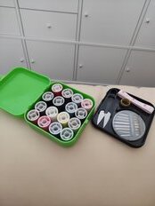 Набор для шитья 21 предмет, нитки, иголки, наперсток, в ассортименте, T2022-7111 - фото 3 от пользователя