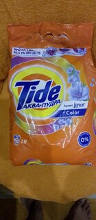 Стиральный порошок Tide, 3 кг, автомат, для цветного белья, Color 2 в 1 - фото 2 от пользователя