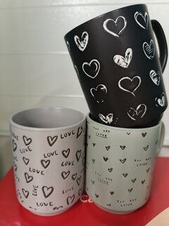 Кружка керамика, 340 мл, Love, Daniks, R1820/4601, в ассортименте - фото 2 от пользователя