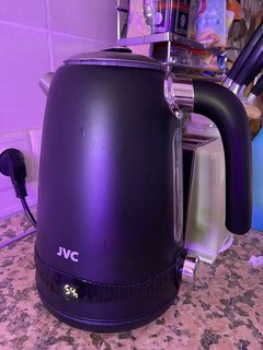 Чайник электрический JVC, JK-KE1730, черный, 1.7 л, 2200 Вт, скрытый нагревательный элемент, нержавеющая сталь - фото 5 от пользователя