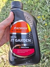 Масло машинное минеральное, для двухтактного двигателя, Patriot, Garden G-Motion 2T, 1 л, 850030300 - фото 5 от пользователя