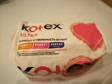 Прокладки женские Kotex, Ultra Dry&amp;Soft Super, 8 шт, 4424 - фото 6 от пользователя