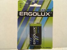 Батарейка Ergolux, 9V (6LR61), Alkaline, щелочная, 9 В, блистер, 11753 - фото 7 от пользователя