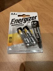 Батарейка Energizer, АА (LR06, LR6), Power, алкалиновая, 1.5 В, блистер, 4 шт, E300132901 - фото 8 от пользователя