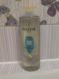 Шампунь Pantene Pro-V, Aqua Light, для всех типов волос, 400 мл - фото 2 от пользователя