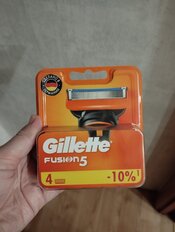 Сменные кассеты для бритв Gillette, Fusion, для мужчин, 4 шт, 81372251 - фото 9 от пользователя