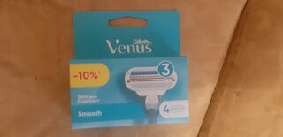 Сменные кассеты для бритв Venus, Smooth, для женщин, 4 шт - фото 1 от пользователя