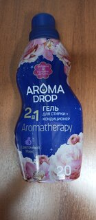 Гель для стирки Aroma Drop, 1 л, универсальный, Цветочный микс 2в1 - фото 5 от пользователя