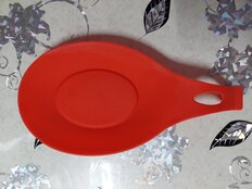 Подставка для ложки, силикон, 20х9.5 см, в ассортименте, Y4-4351 - фото 5 от пользователя