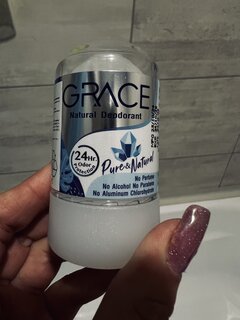 Дезодорант кристаллический Grace, Натуральный, для женщин, стик, 70 г - фото 3 от пользователя