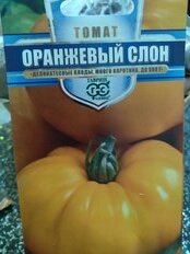 Семена Томат, Оранжевый слон, 0.05 г, Русский богатырь, цветная упаковка, Гавриш - фото 7 от пользователя