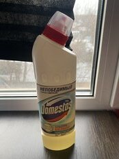 Чистящее средство универсальное, Domestos, Ультра белый, гель, 1 л - фото 5 от пользователя