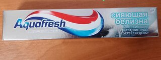 Зубная паста Aquafresh, Сияющая белизна, 75 мл - фото 1 от пользователя