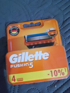 Сменные кассеты для бритв Gillette, Fusion, для мужчин, 4 шт, 81372251 - фото 3 от пользователя