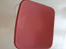 Банка для сыпучих продуктов, пластик, 1.9 л, 21 см, с крышкой, Idea, М1224, ягодная - фото 2 от пользователя