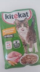 Корм для животных Kitekat, 85 г, для кошек, курица в желе, пауч - фото 4 от пользователя